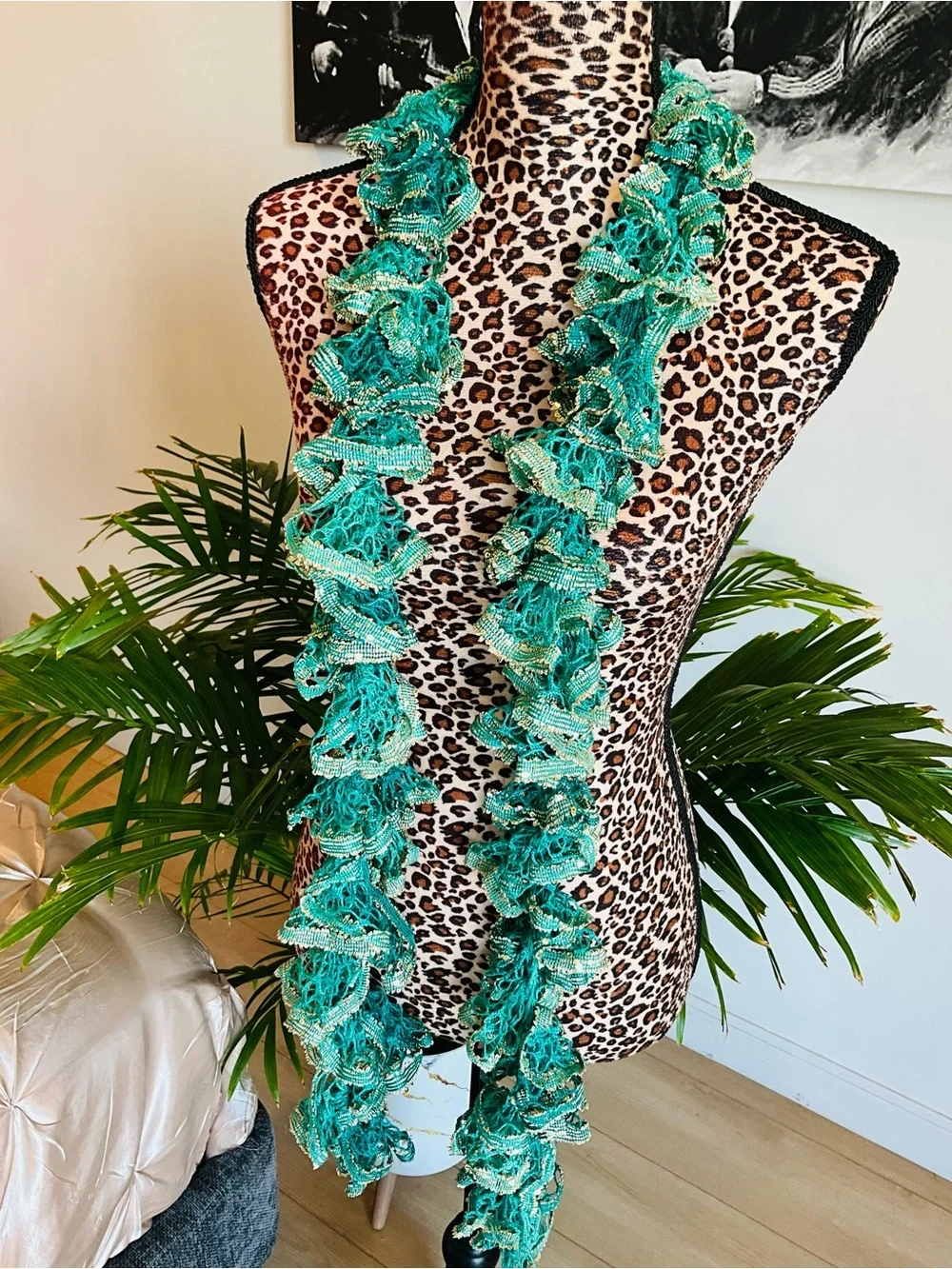 Mermaid Y2K scarf